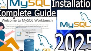 Miniatura informativa que muestra un collage sobre MySQL con el logotipo del delfín y la marca, capturas de MySQL Workbench con el cuadro de conexión y pantalla de bienvenida, un icono de base de datos en cilindro y textos de instalación y guía completa para un tutorial visual optimizado para SEO y accesibilidad, Ventajas y desventajas de MySQL Server: descubre si es ideal para ti