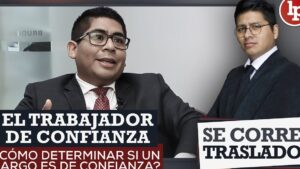 trabajador confianza